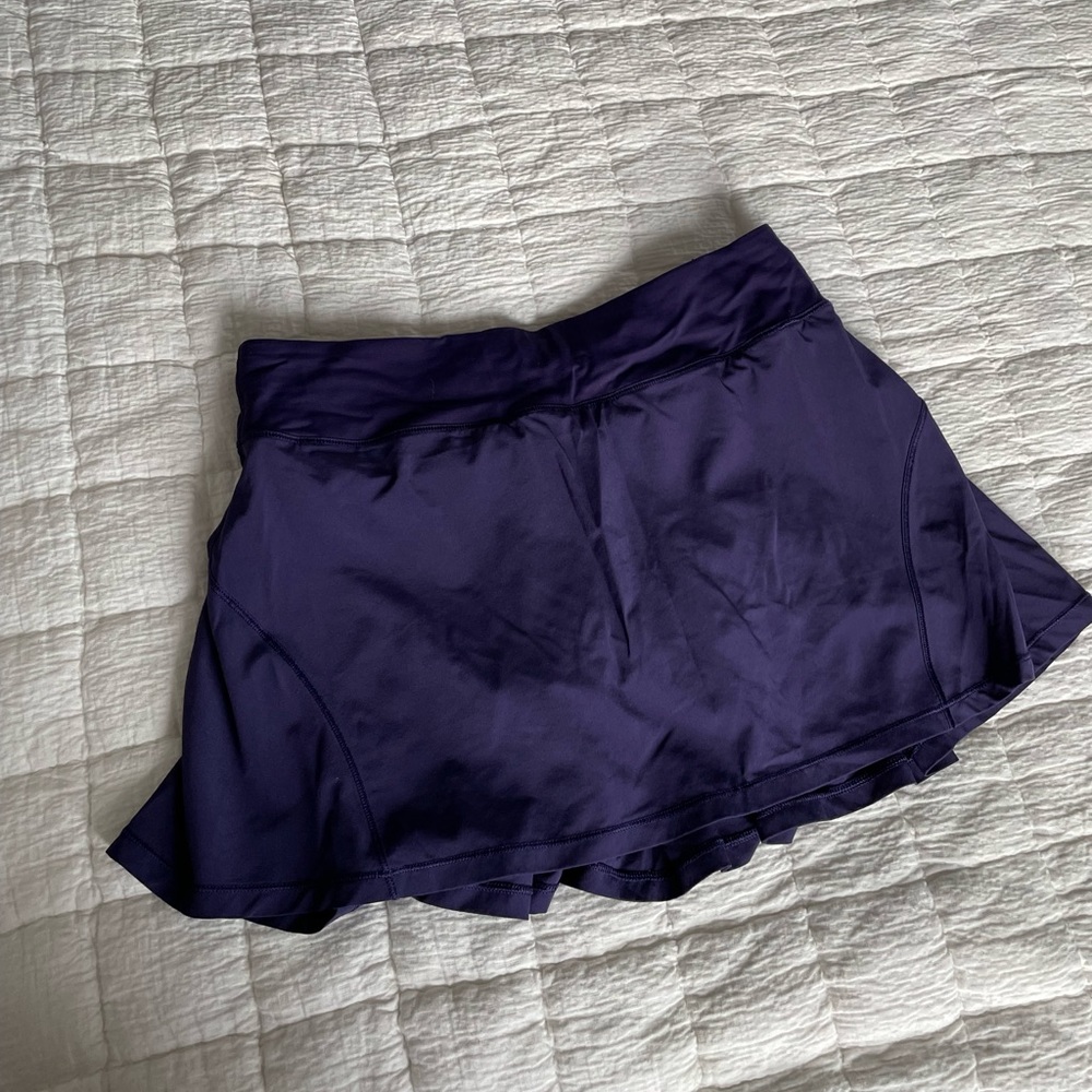 Purple Lululemon tennis skirt